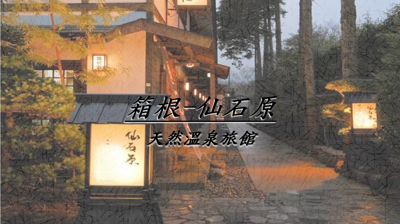 [市场少有物件]箱根-仙石原天然温泉旅馆