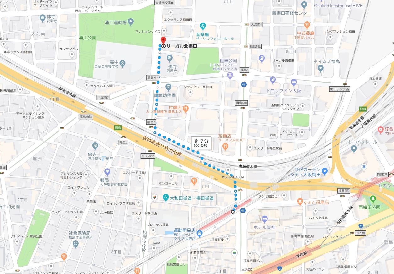 google map metro