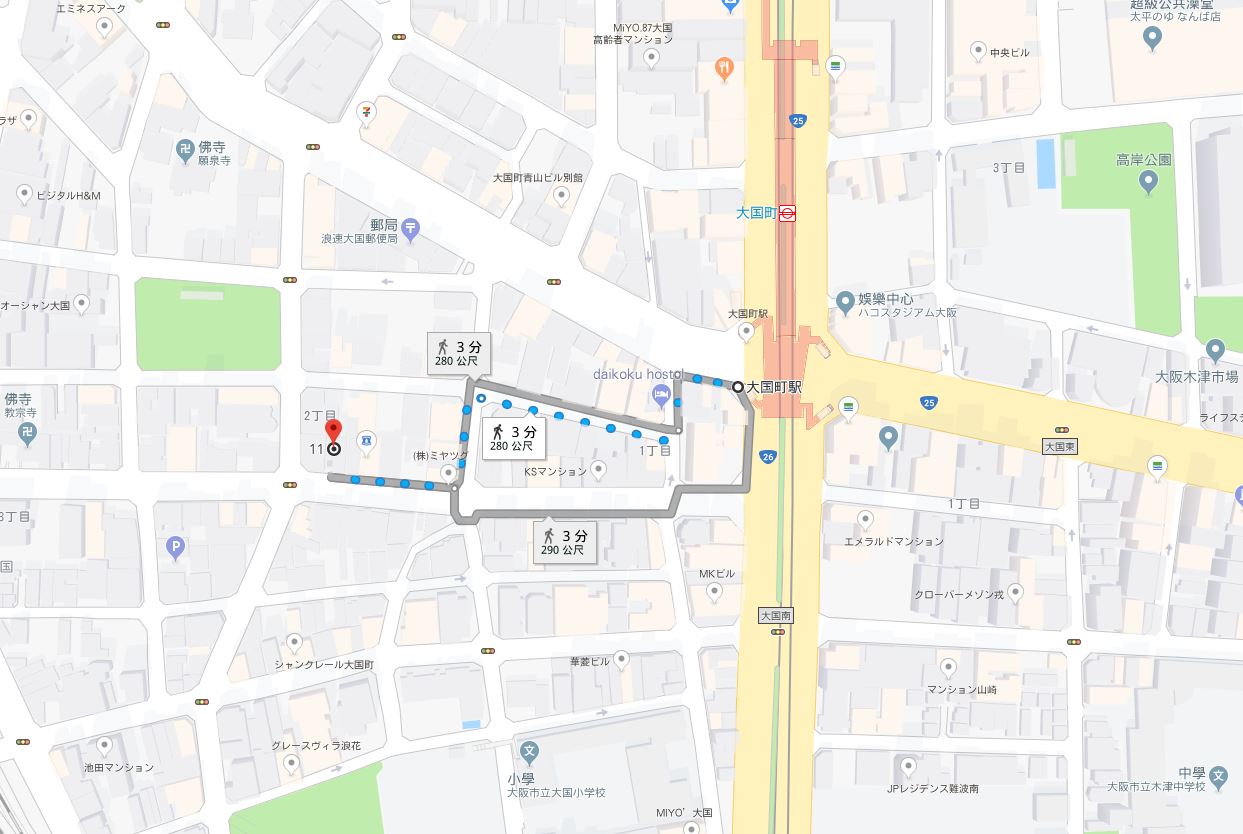 google map to metro