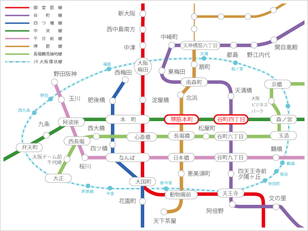 大阪中央区入门之选，近地铁，交通方便，配套齐全