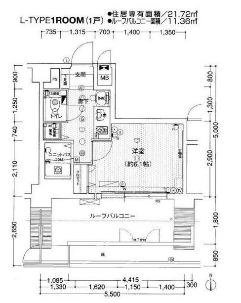 80409 プレサンス東本町ＶＯＬ．2 floor plan