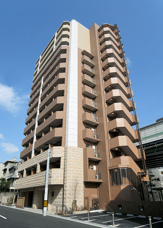 大阪中央区2012年落成物業，樓齡新，高層，單邊角部屋，投資靚貨之選