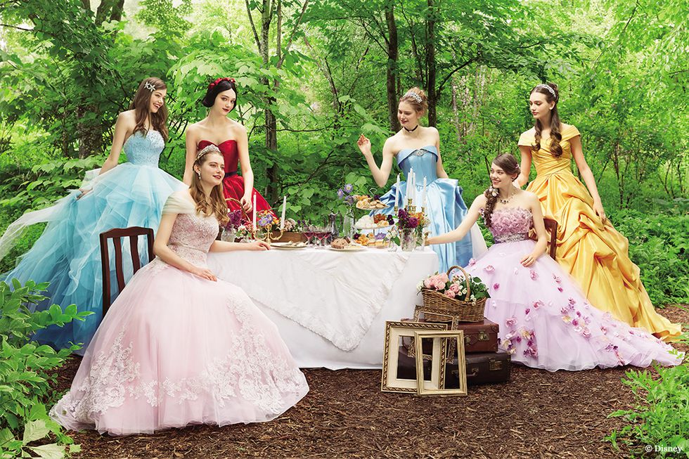 日本樂玩丨現實版Princess！日本設計公司推出的迪士尼公主婚紗，童話般的婚禮你也可以擁有！