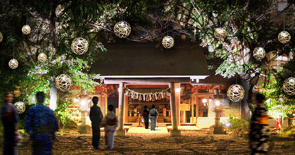 日本祭典丨期间限定！东京近郊小江户川越冰川神社的“结缘风铃祭”