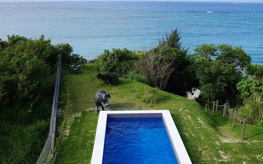 擁有您的私人沙灘 沖繩希有一棟泳池民宿!
