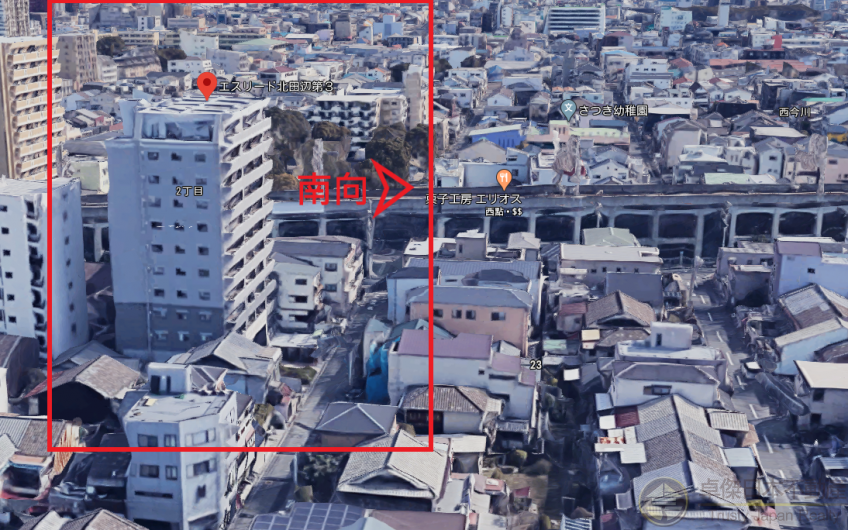 【大阪】2房高層🏢南向鳳凰樓🌤眺望良好～毗鄰鬧市💛自用推薦