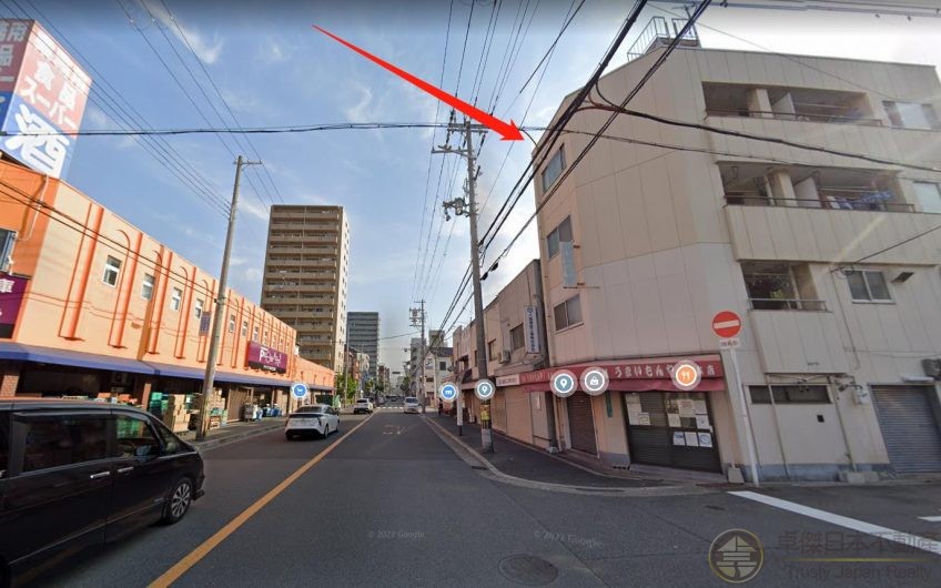 [滿室出租] 大阪單邊一小棟 面向大街一棟4戶