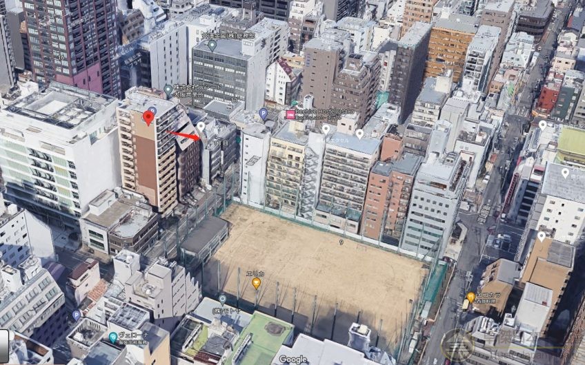 HK$184萬就可以買到大阪最中心位置, 心齋橋的554呎單位