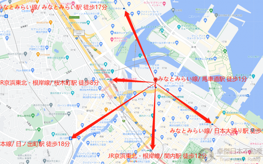 💖海景橫濱Tower自主推介 🌊站前1分鐘🚊鄰近紅磚倉庫,Cosmo world🎡3站到橫濱站😍